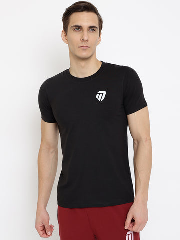 Men’s Tshirt Light fit (Half Sleeve) Black