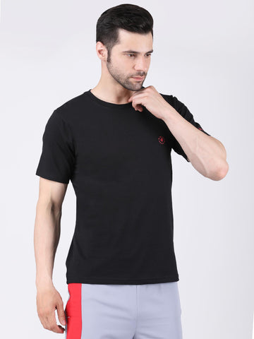 Men’s Half Sleeve Active T-shirt (Cotton)