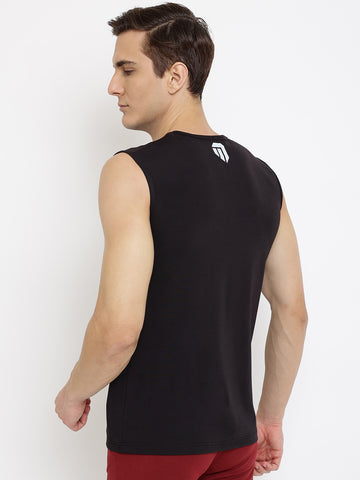 Men’s T-shirt (Short Arm Hole) Black