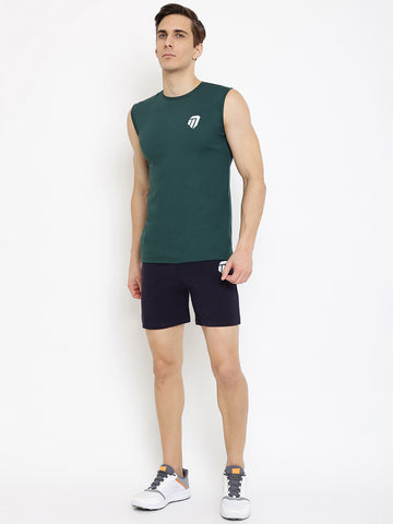 Men’s T-shirt (Short Arm Hole) Dark Green