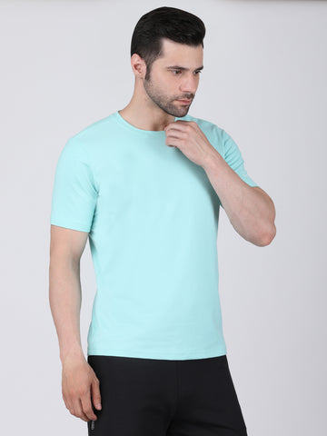 Men’s Half Sleeve Active T-shirt (Cotton)