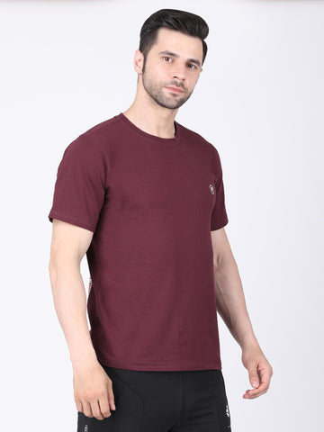 Men’s Half Sleeve Active T-shirt (Cotton)