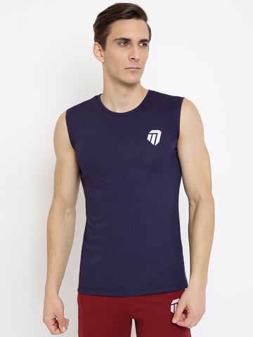 Men’s T-shirt (Short Arm Hole) Navy Blue