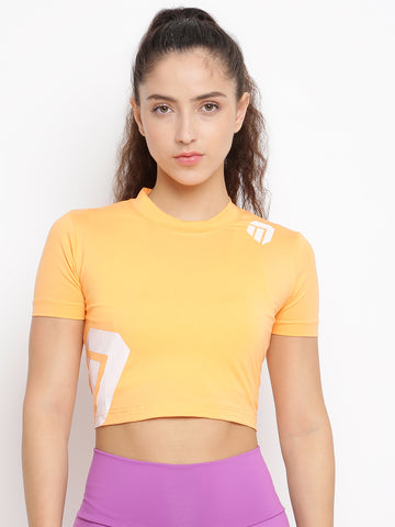 Women’s Crop Top half Sleeves (Free fall)