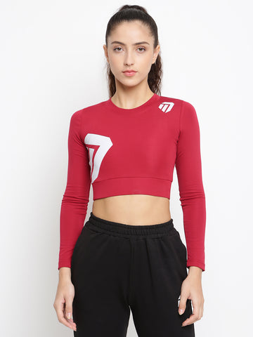 Women’s Crop Top Full Sleeves (Body fit)