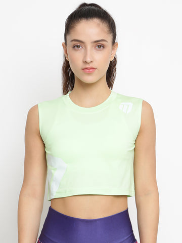 Women’s Crop Top Sleeve less (Free fall)