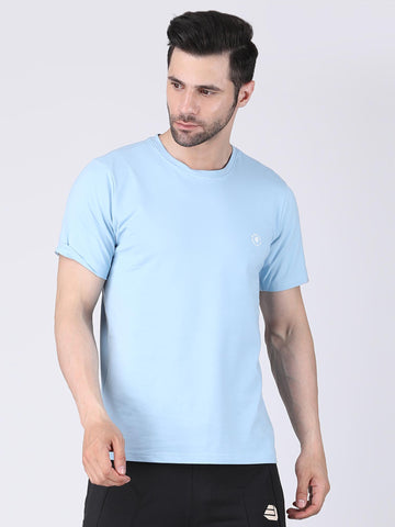 Men’s Half Sleeve Active T-shirt (Cotton)