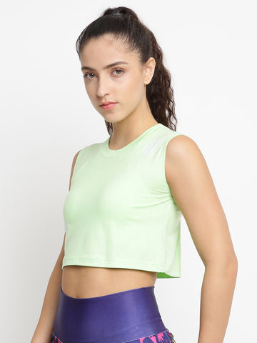 Women’s Crop Top Sleeve less (Free fall)