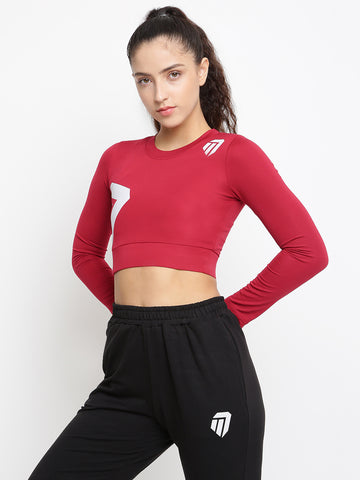 Women’s Crop Top Full Sleeves (Body fit)