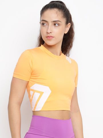 Women’s Crop Top half Sleeves (Free fall)