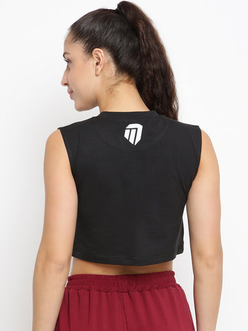 Women’s Crop Top Sleeve less (Free fall)